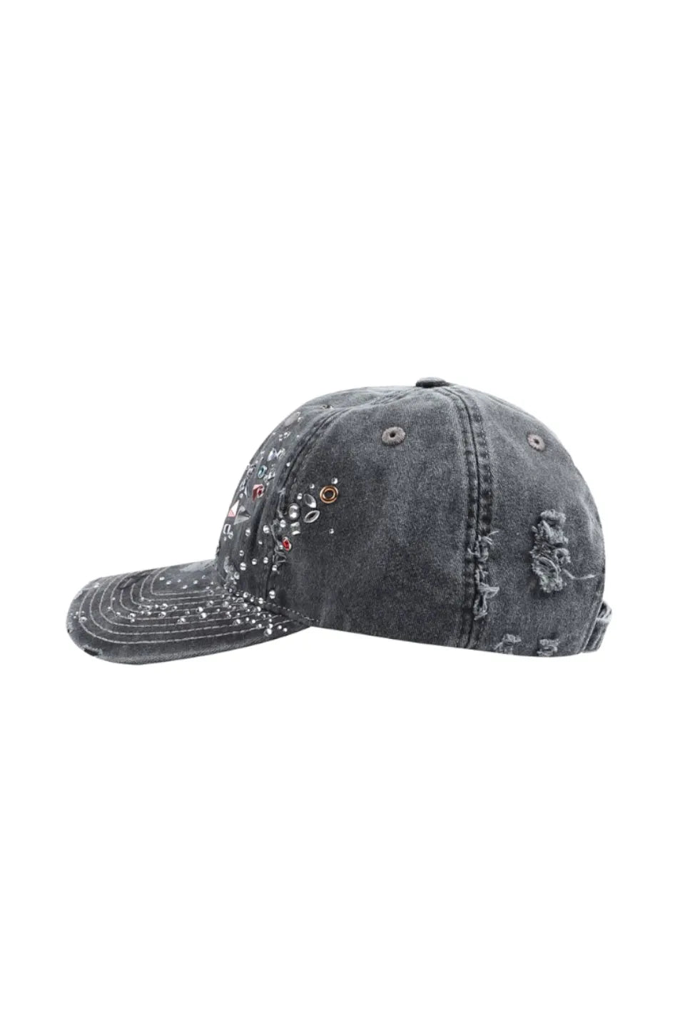 Crystallized Distressed Cap
