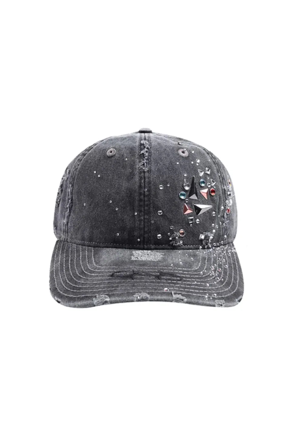 Crystallized Distressed Cap