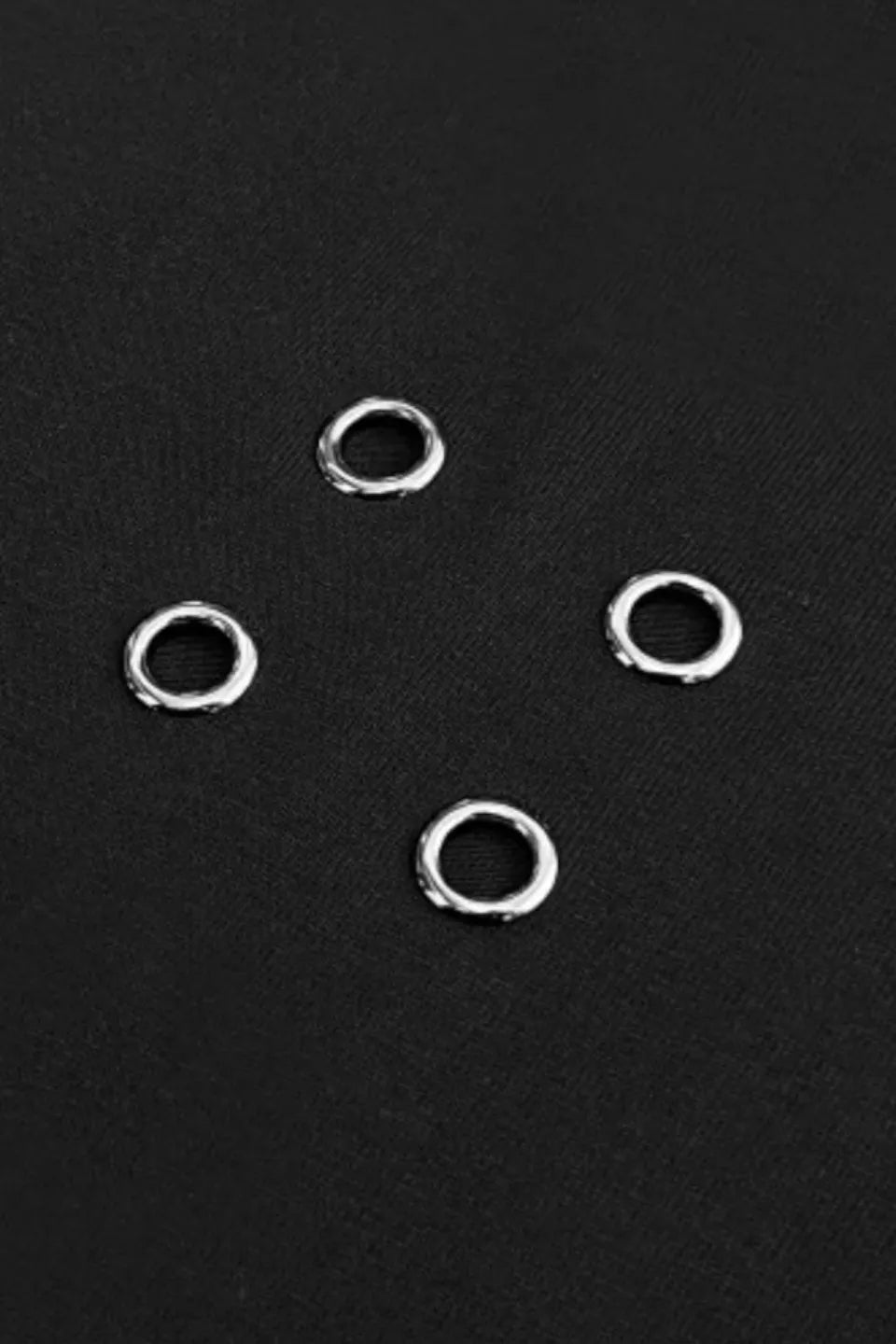 Dark Metal 4 Hole Heavy Cotton Tee