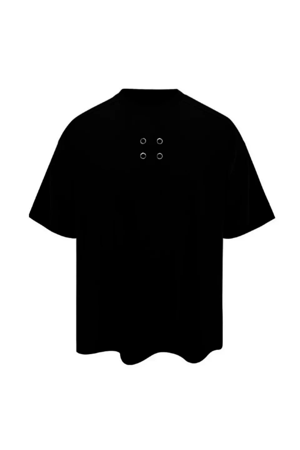 Dark Metal 4 Hole Heavy Cotton Tee