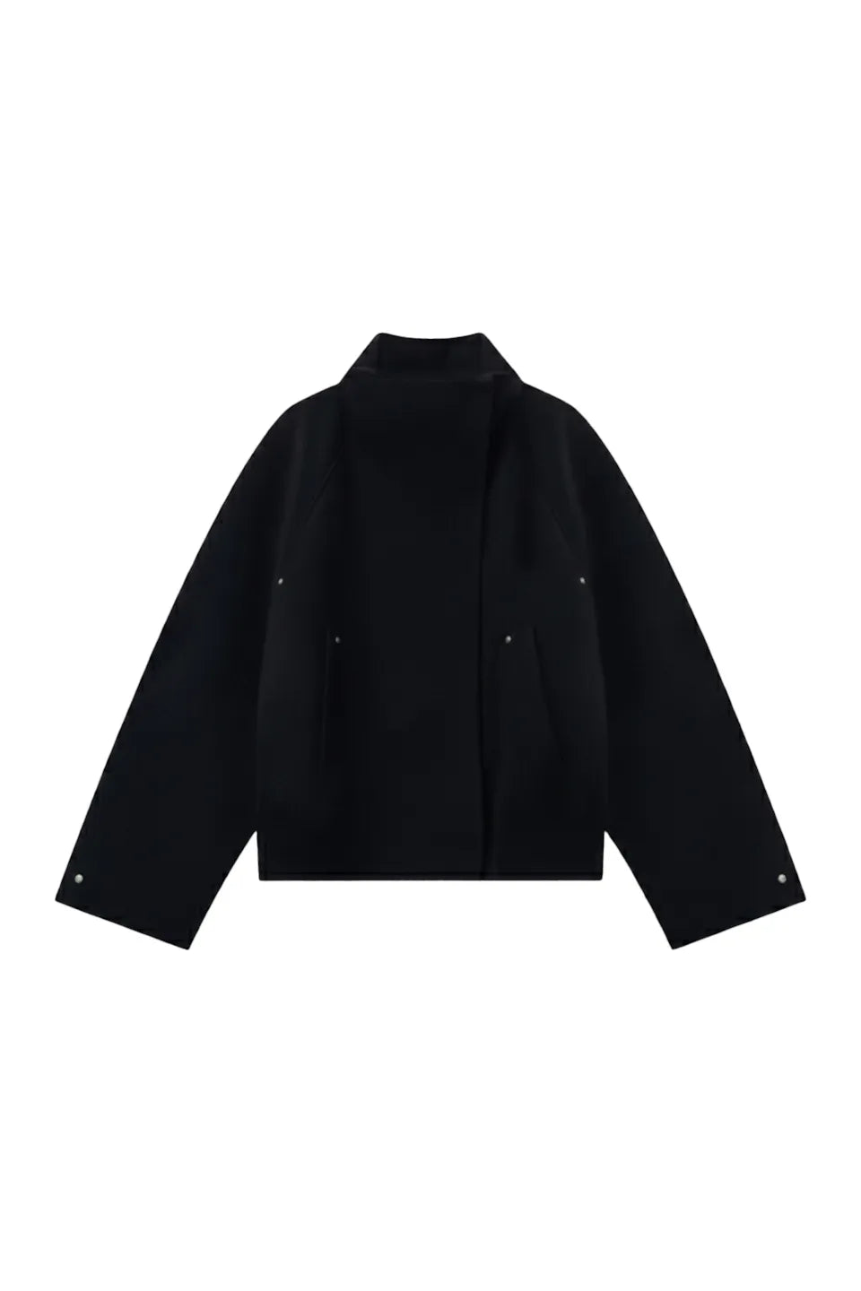 Deconstruct Slant Wool Coat