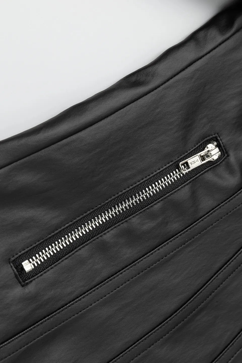 Deconstruct Zip Biker Jacket