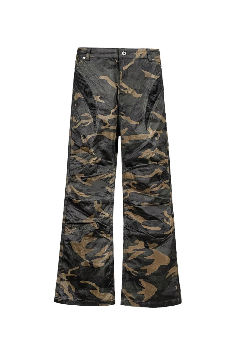 Deconstructed Fang Paneled Pants