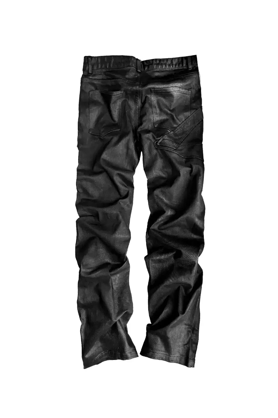 Deconstructed Patina Raw Waxed Denim