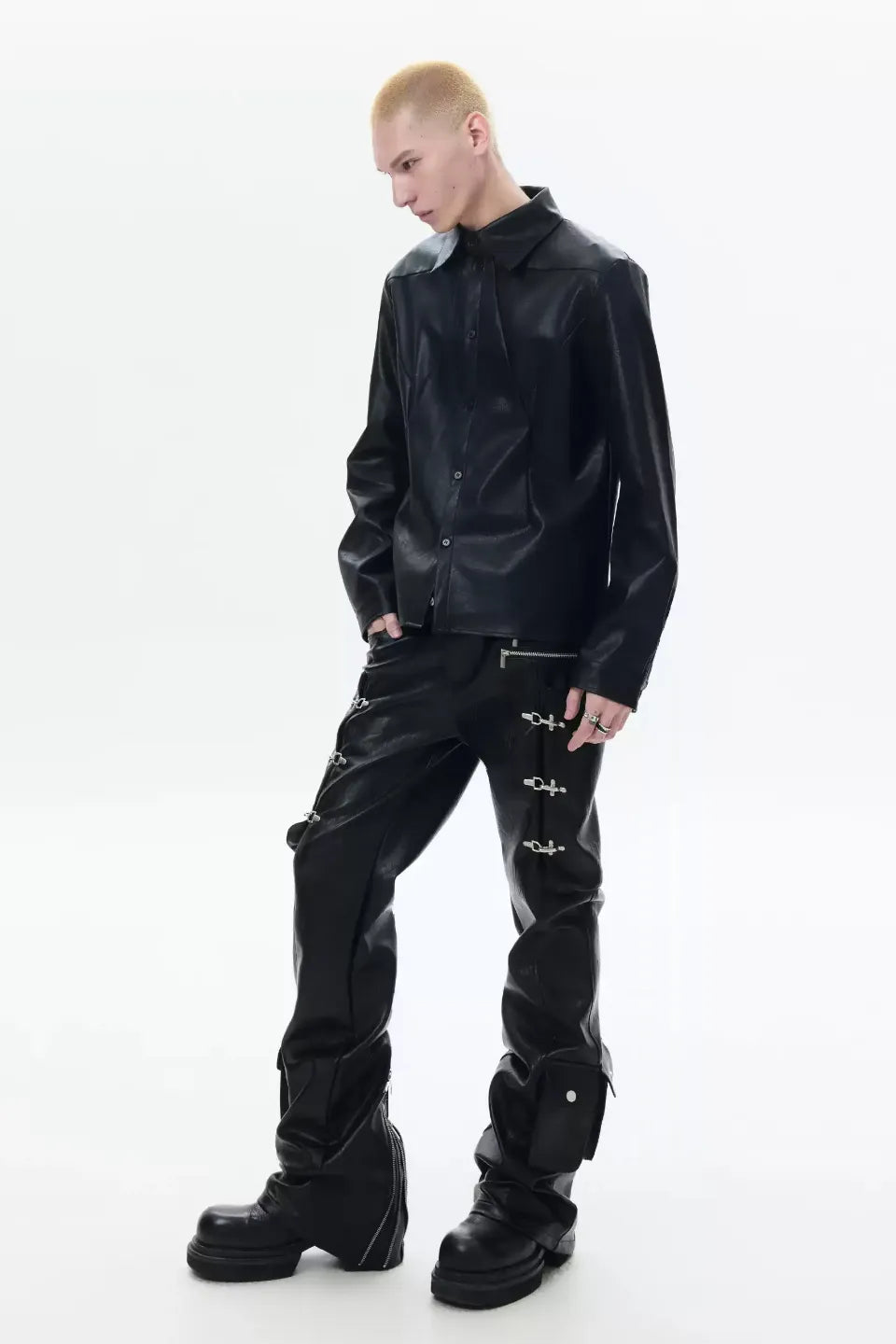 Deconstructed Waisted Shirt