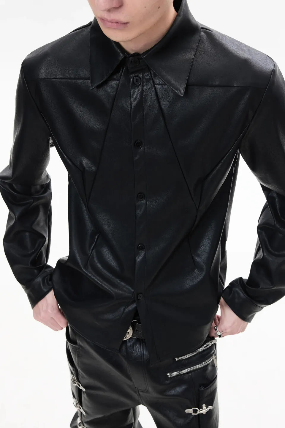 Deconstructed Waisted Shirt