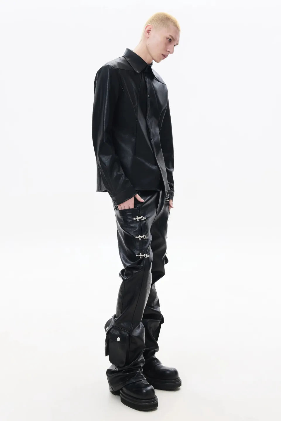 Deconstructed Waisted Shirt