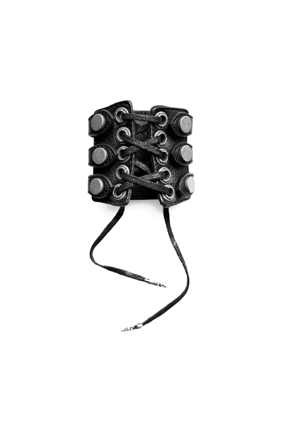Dentistry Hardware Leather Bracelet