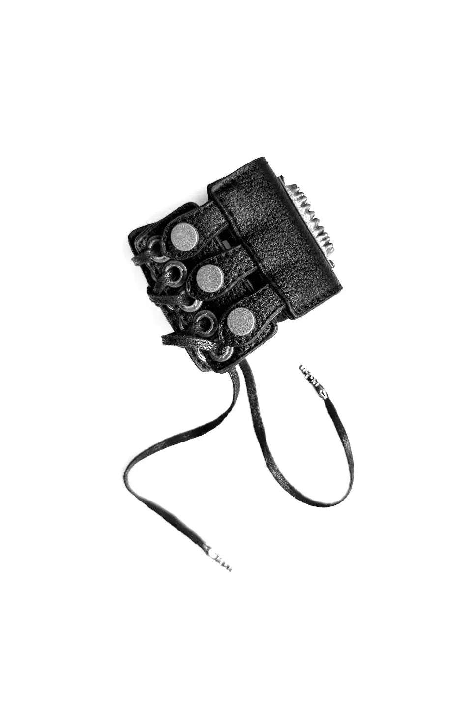 Dentistry Hardware Leather Bracelet