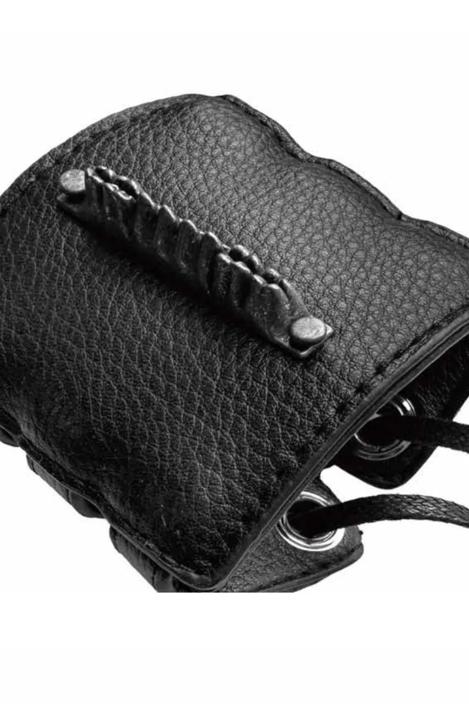 Dentistry Hardware Leather Bracelet