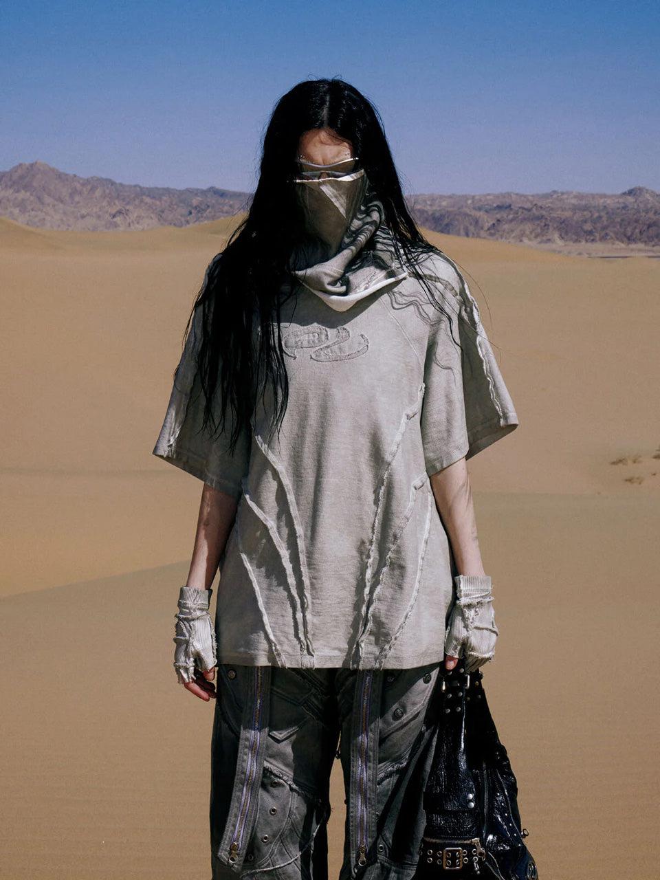 Desert Distressed Grey T-shirt