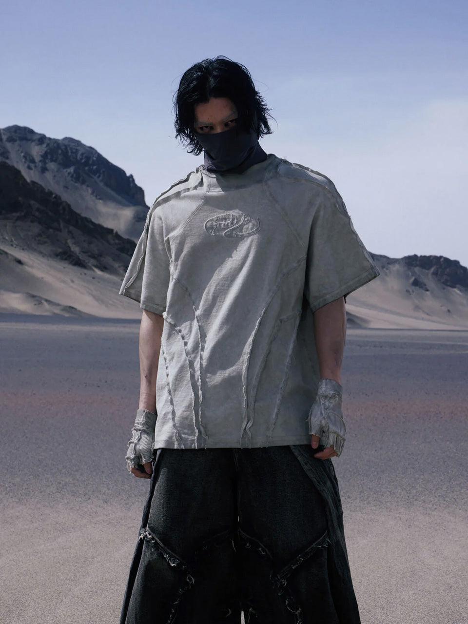 Desert Distressed Grey T-shirt