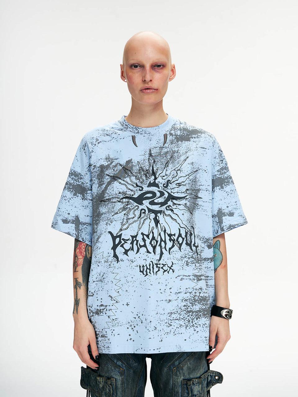 Desert Sun Mystical Graphic T-shirt