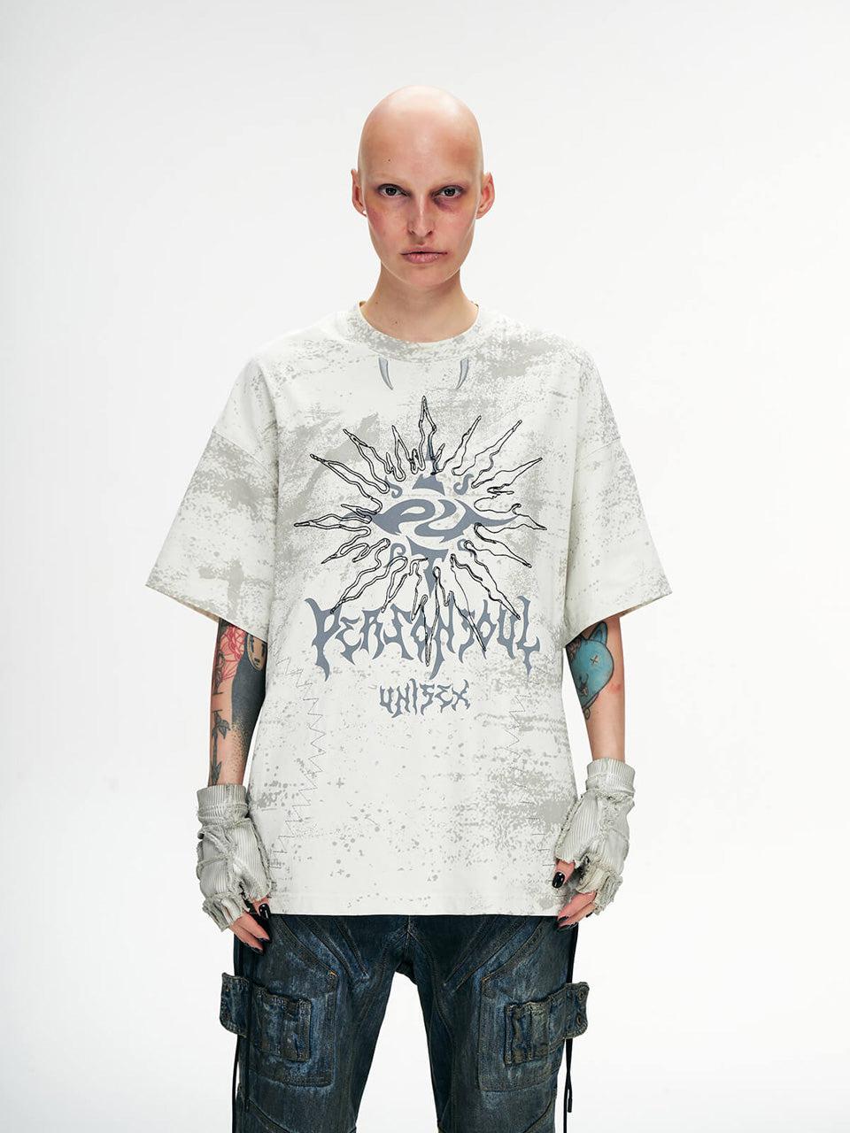 Desert Sun Mystical Graphic T-shirt