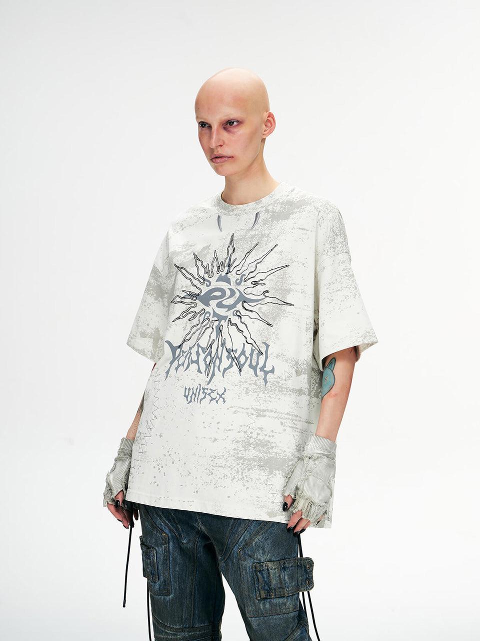 Desert Sun Mystical Graphic T-shirt