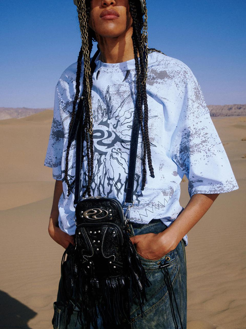 Desert Sun Mystical Graphic T-shirt