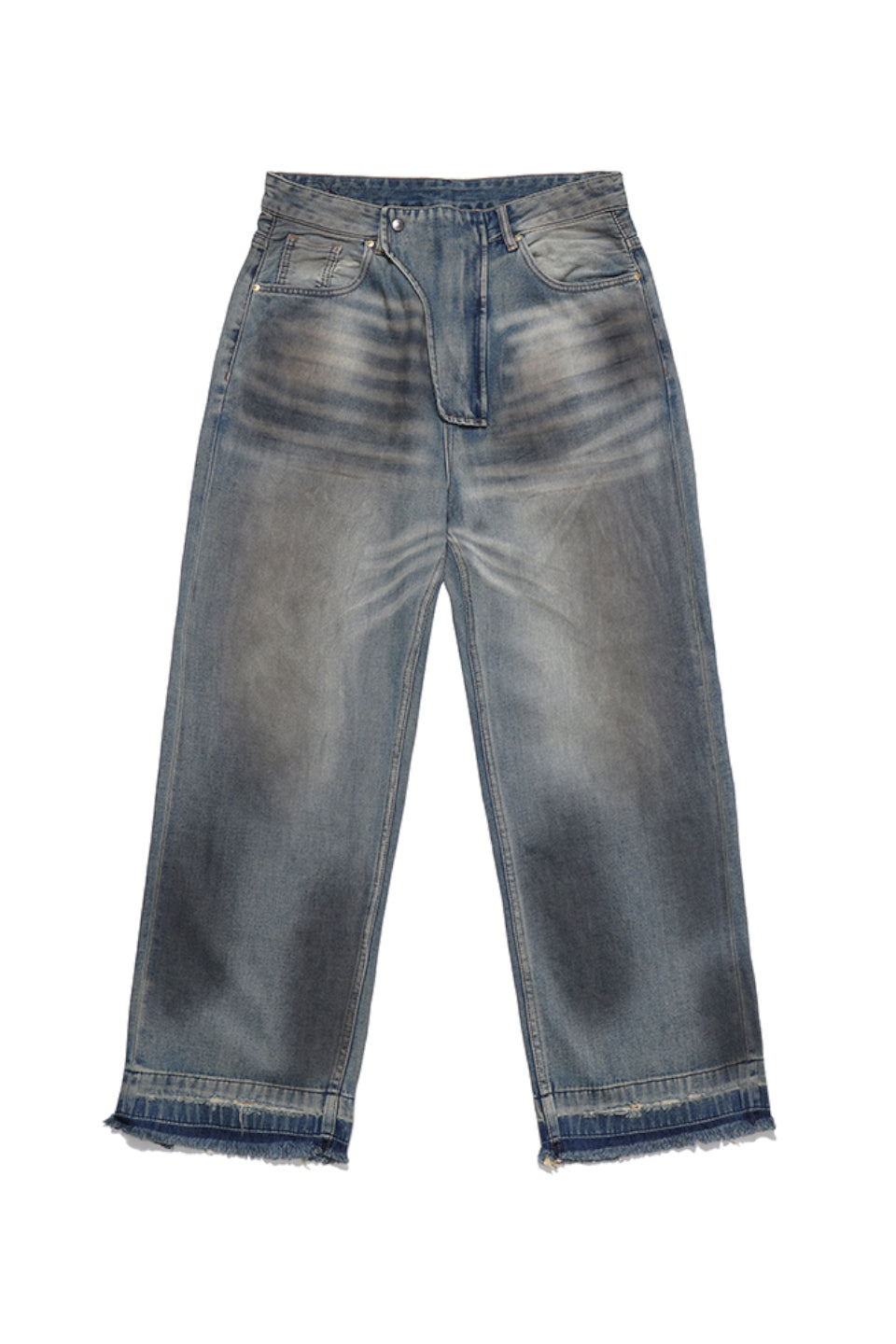 Destroy Wash Denim Pants