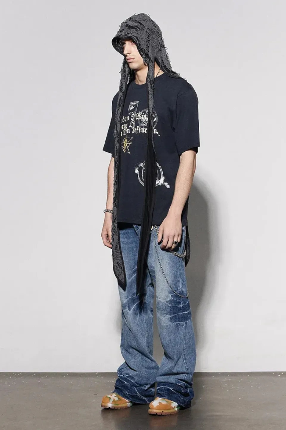 Destroyed Long Tail Rabbit Durag