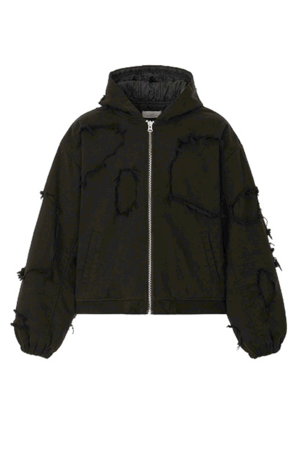 Destroyed Volume Bomber Jacket