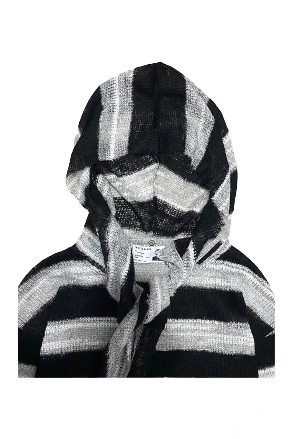 Detachable Neck Warmer Mohair Knit Top