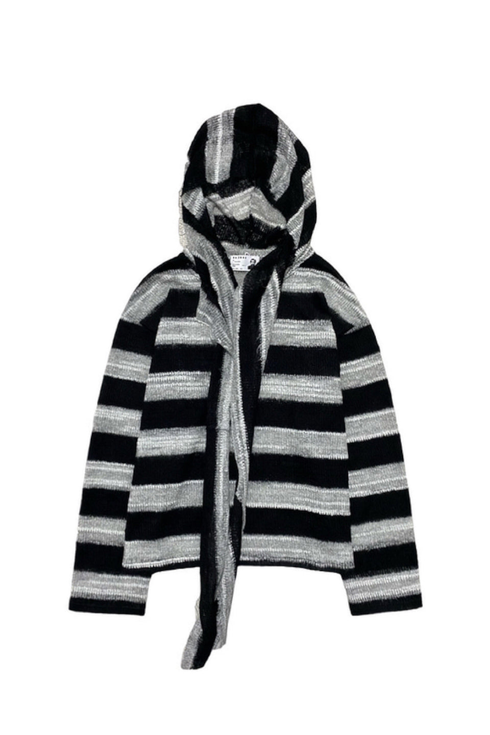 Detachable Neck Warmer Mohair Knit Top
