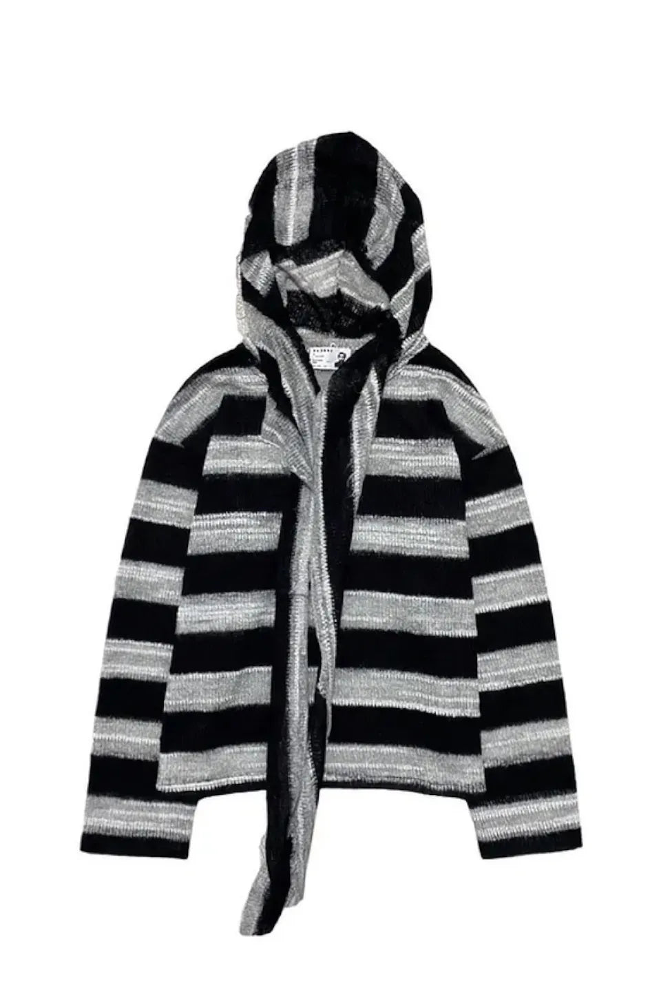 Detachable Neck Warmer Mohair Knit Top