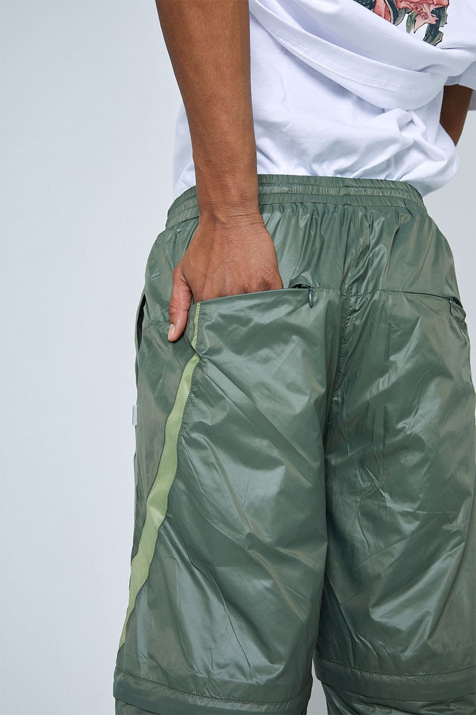 Detachable Track Pants