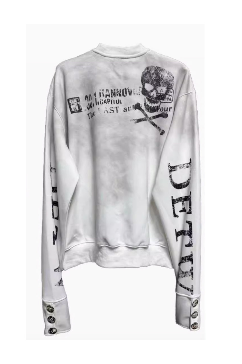 Dirty Stitching Sweatshirt