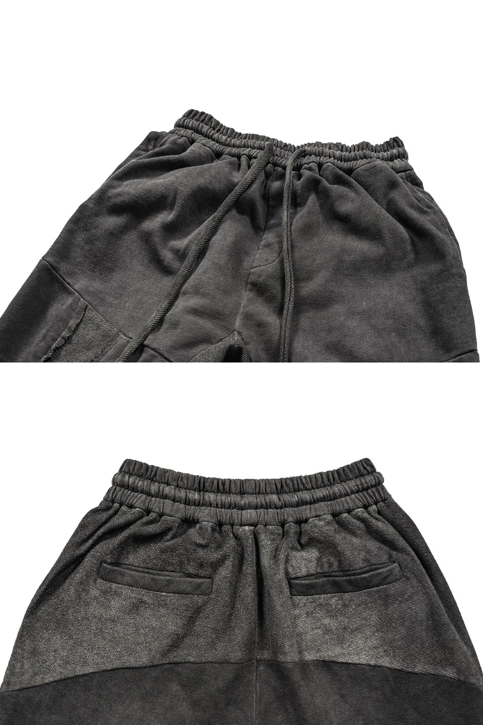 Distressed Demon Clad Deconstructed Pants