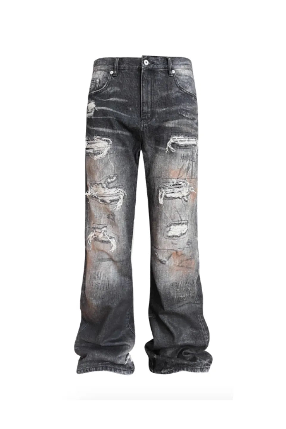 Distressed Rip Jeans