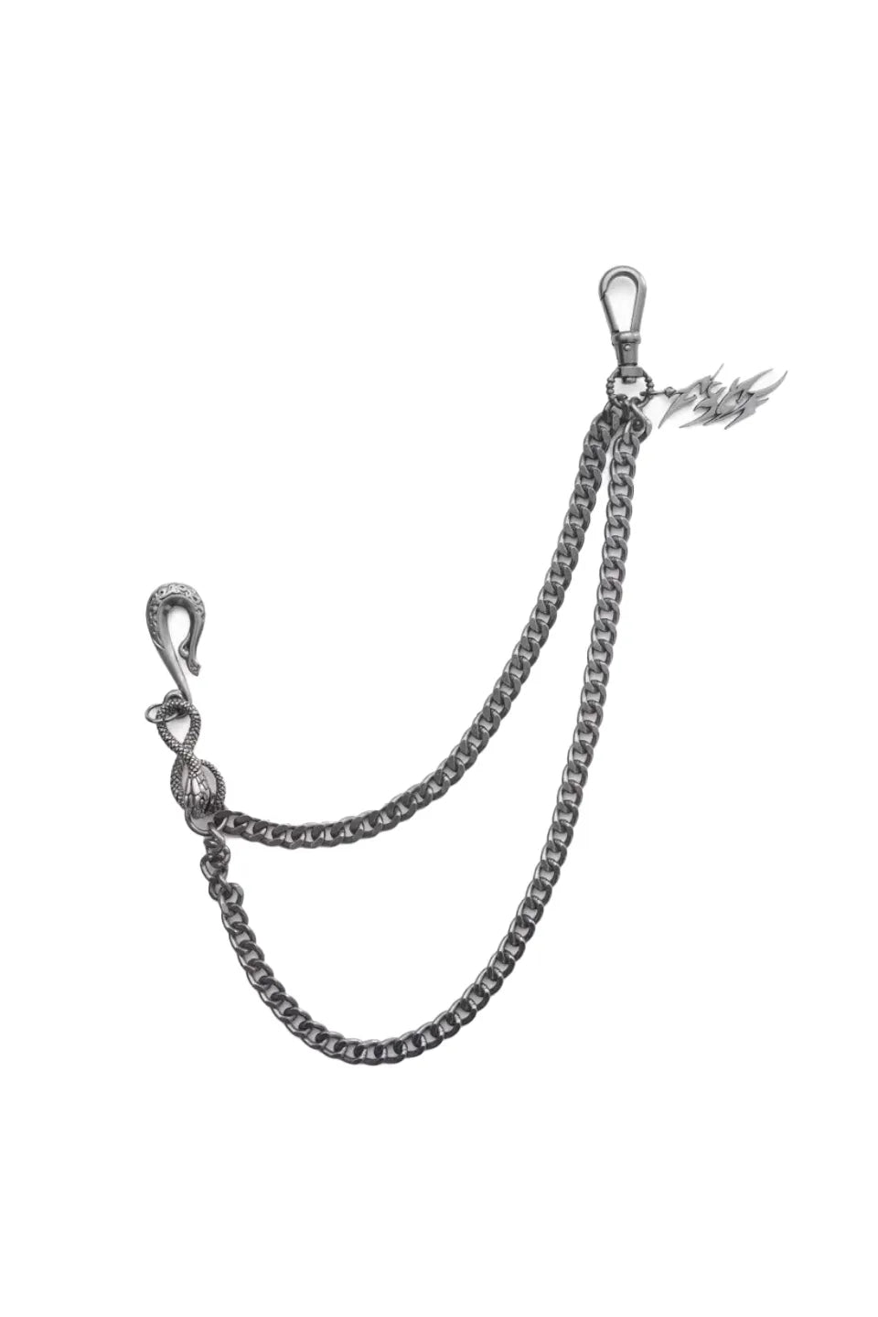 Distressed Serpent Totem Chain