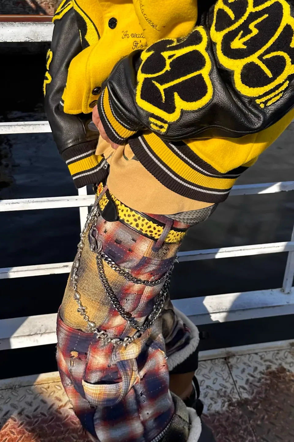 Distressed Serpent Totem Chain