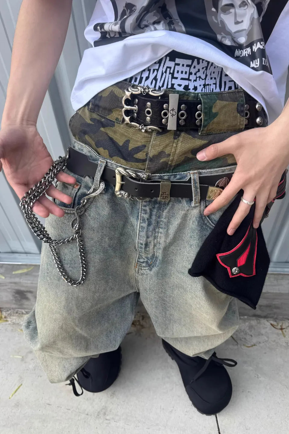 Distressed Serpent Totem Chain