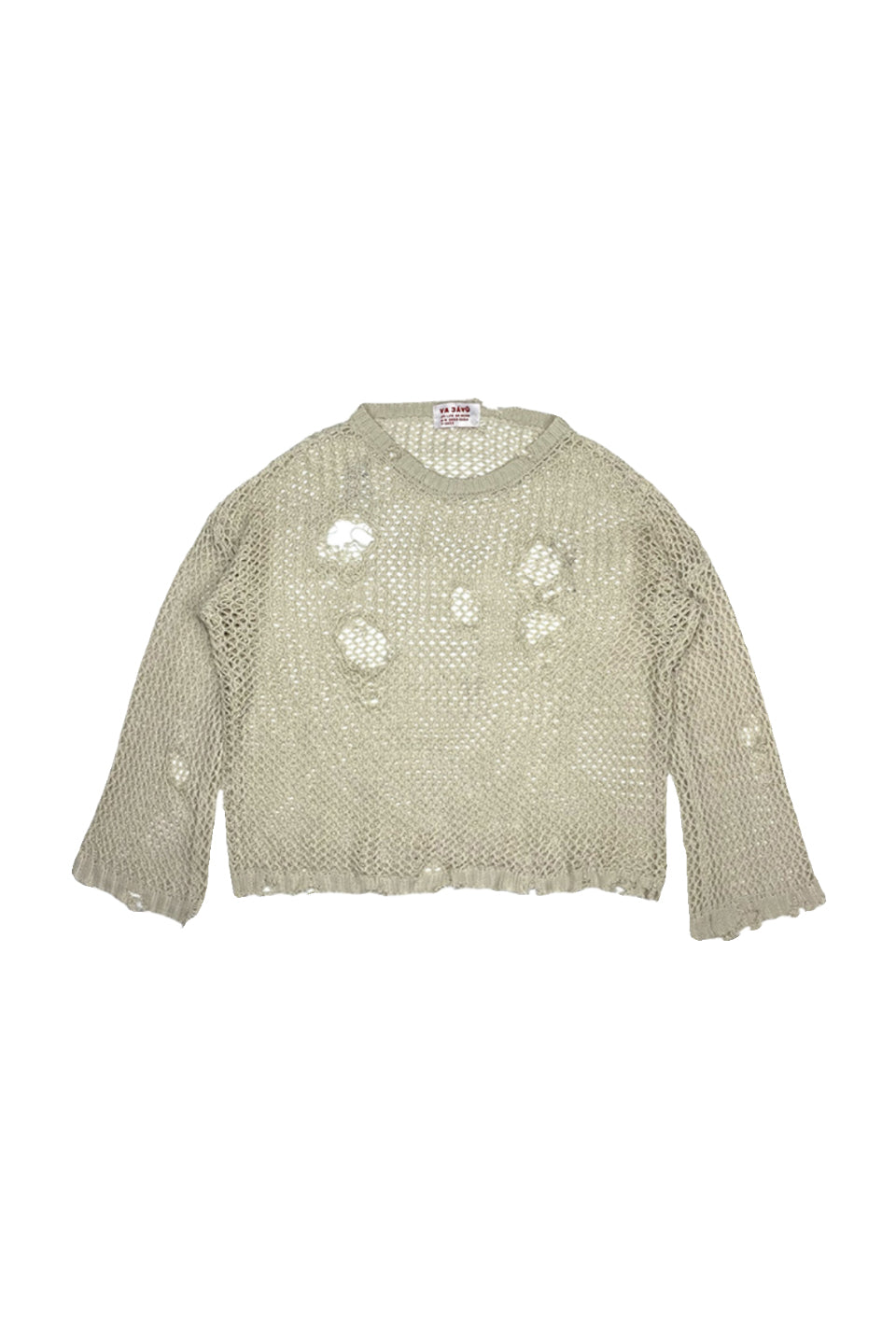 Distressed Knit Sweater