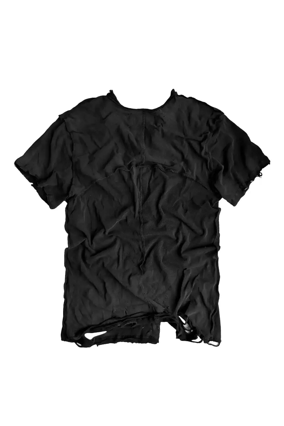 Distressed Layered SS T-shirt