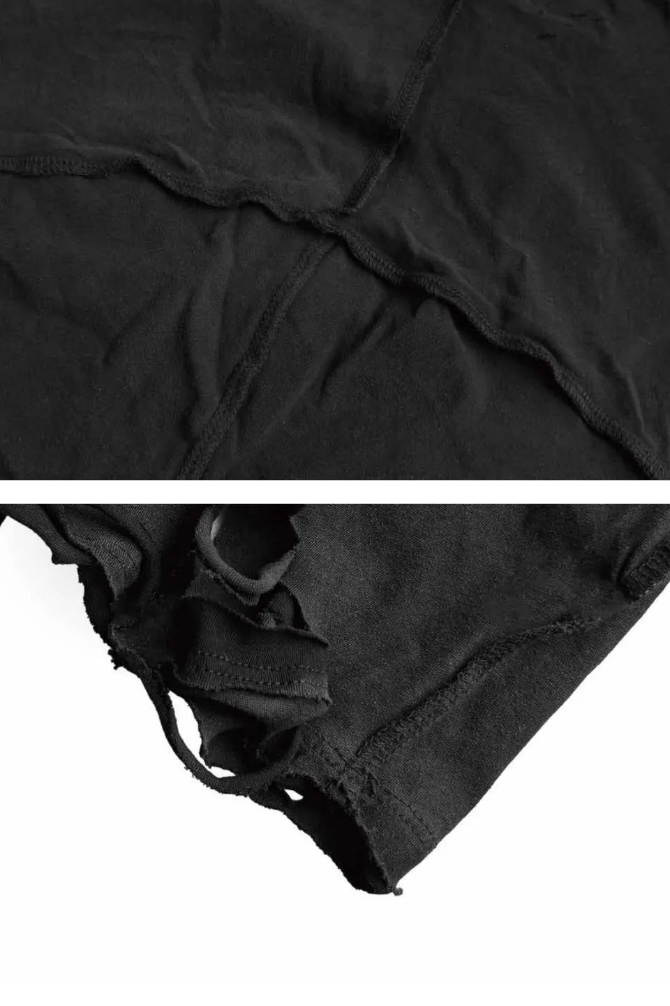 Distressed Layered SS T-shirt