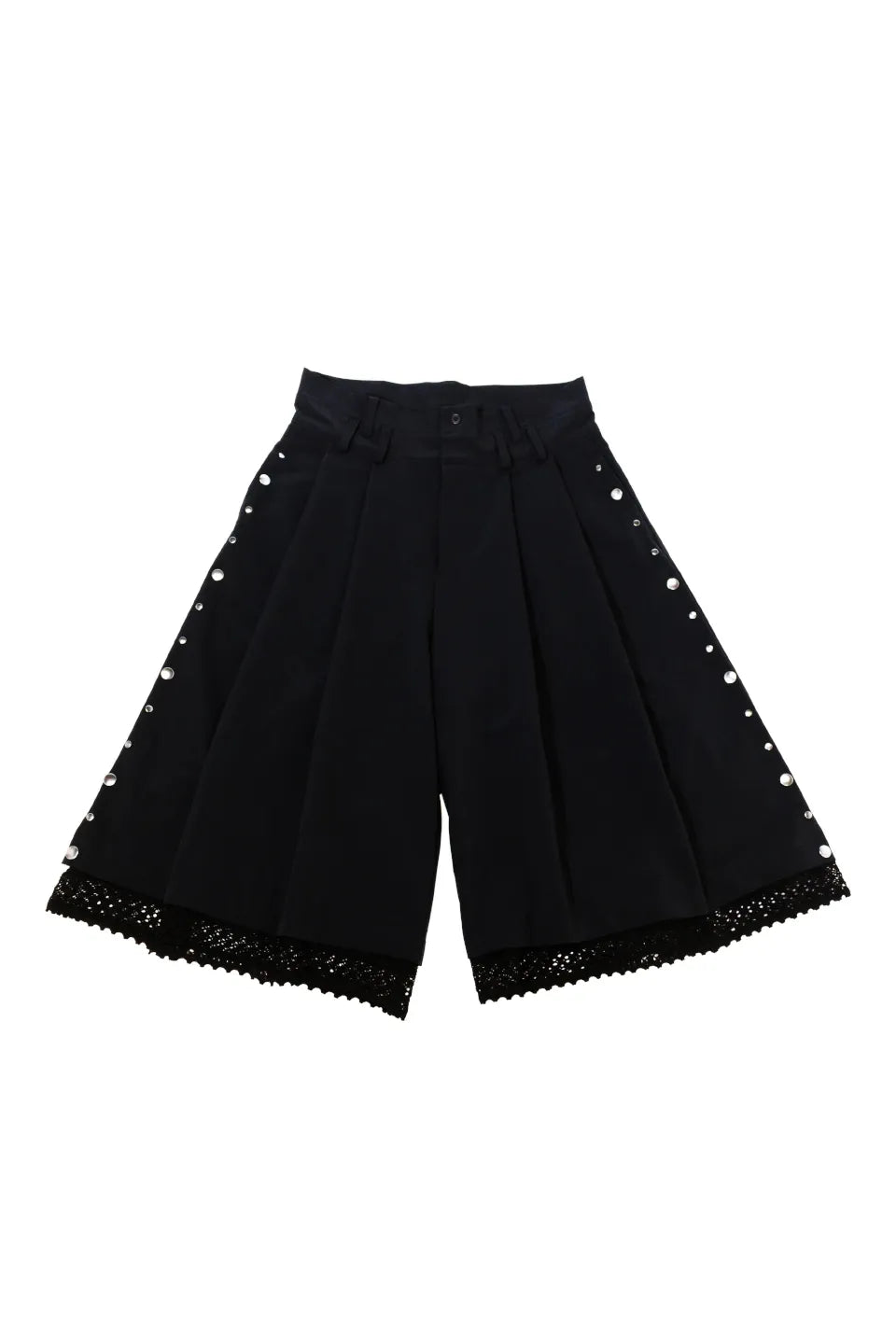 Double Belt Studs Shorts