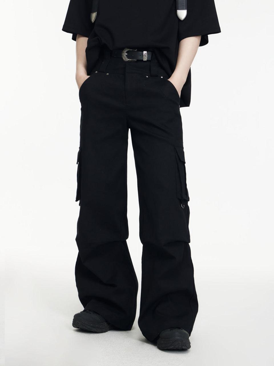 Double Belted Vintage Cargo Pants