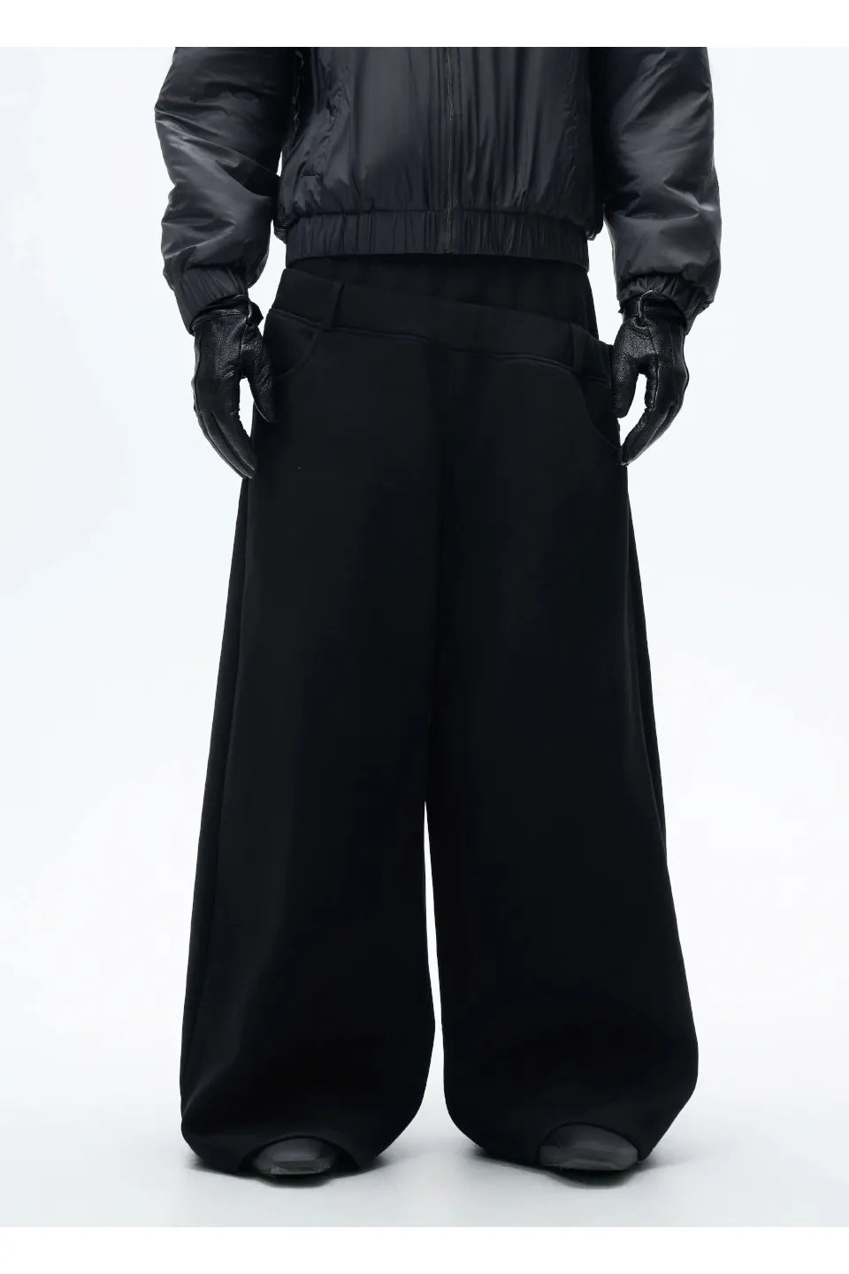Dual Waist Panel Sweatpants