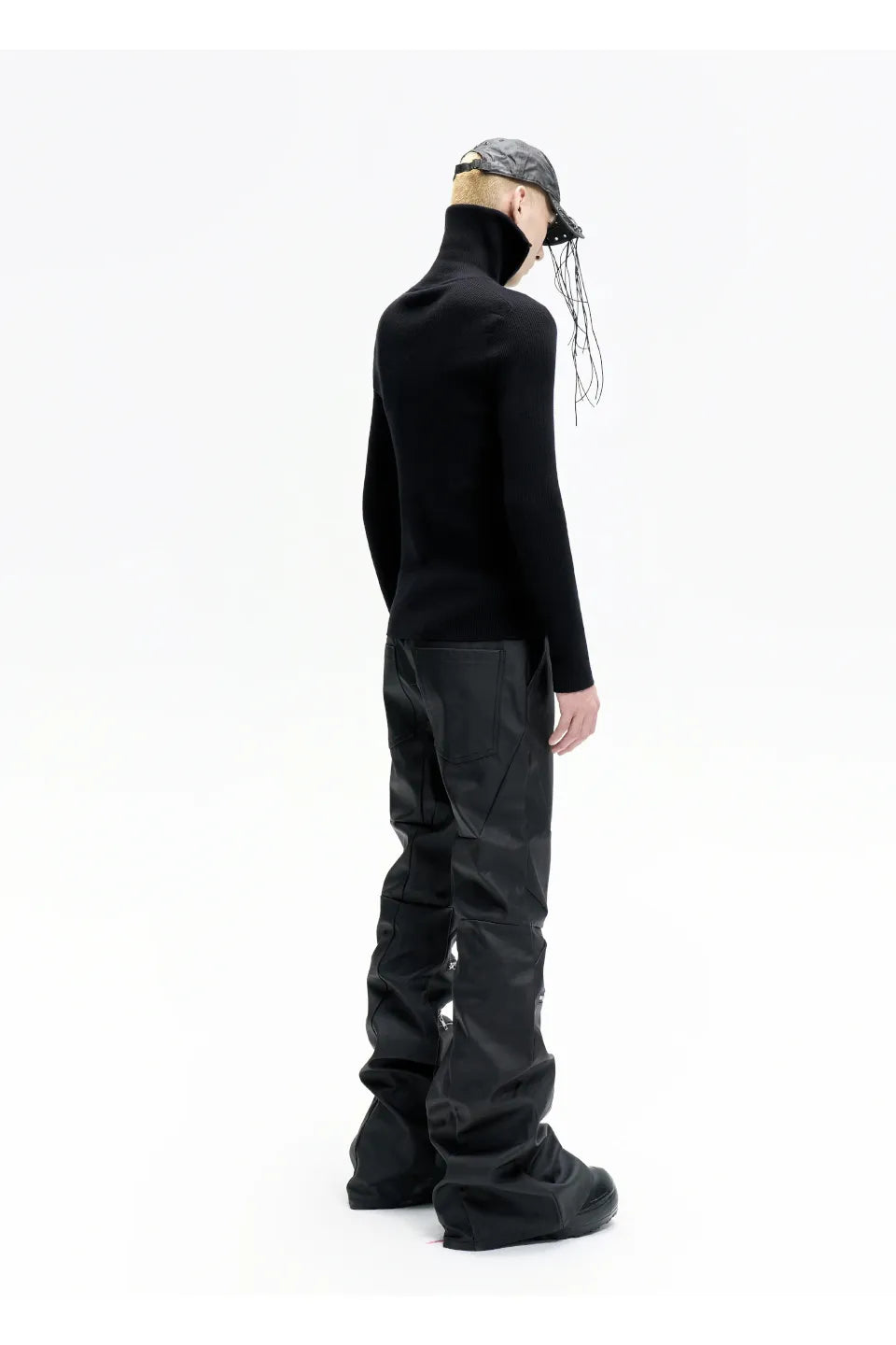 Dual Zip High Neck Knit
