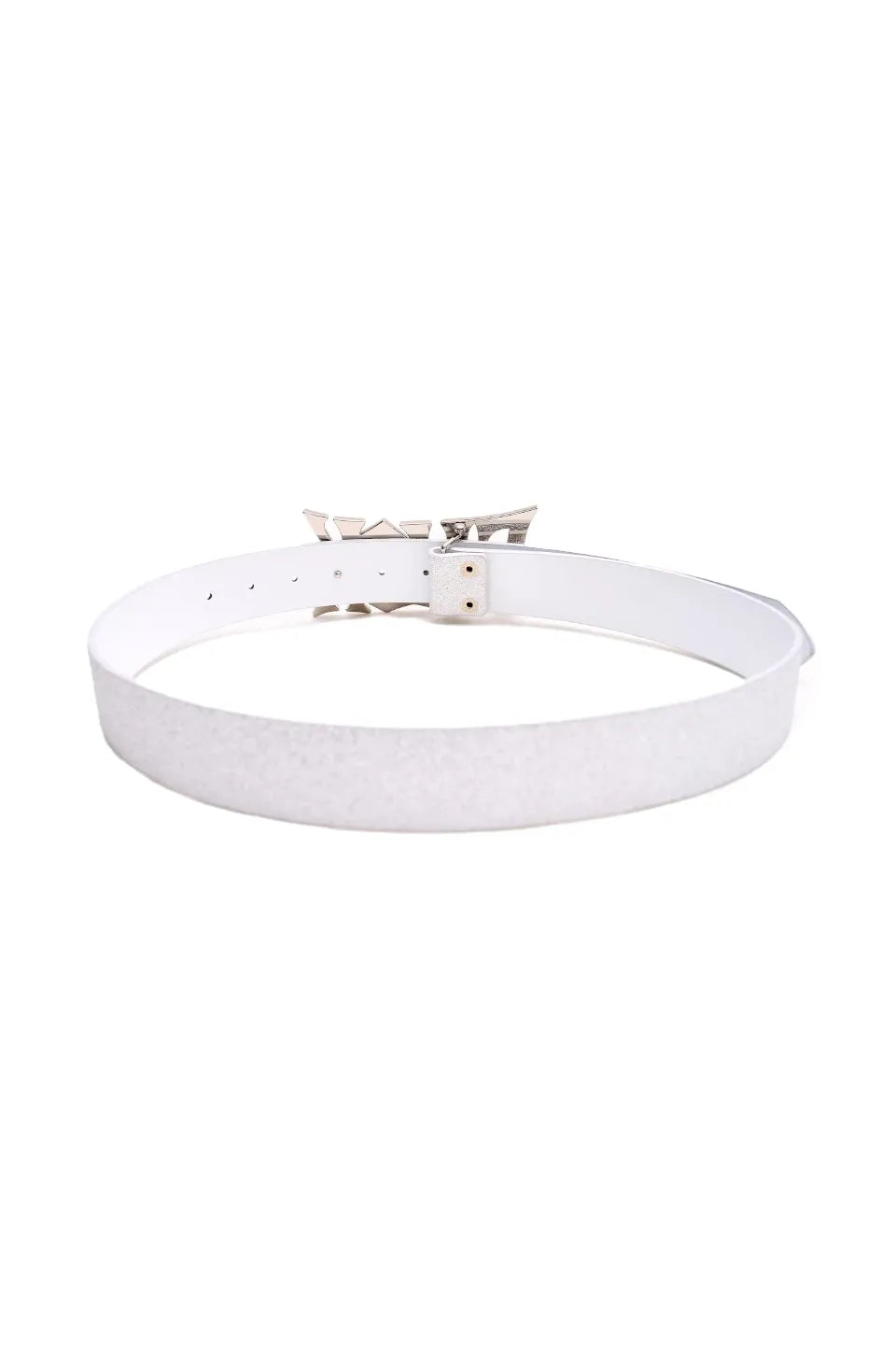 F*CK Metallic Logo Genuine Leather Belt