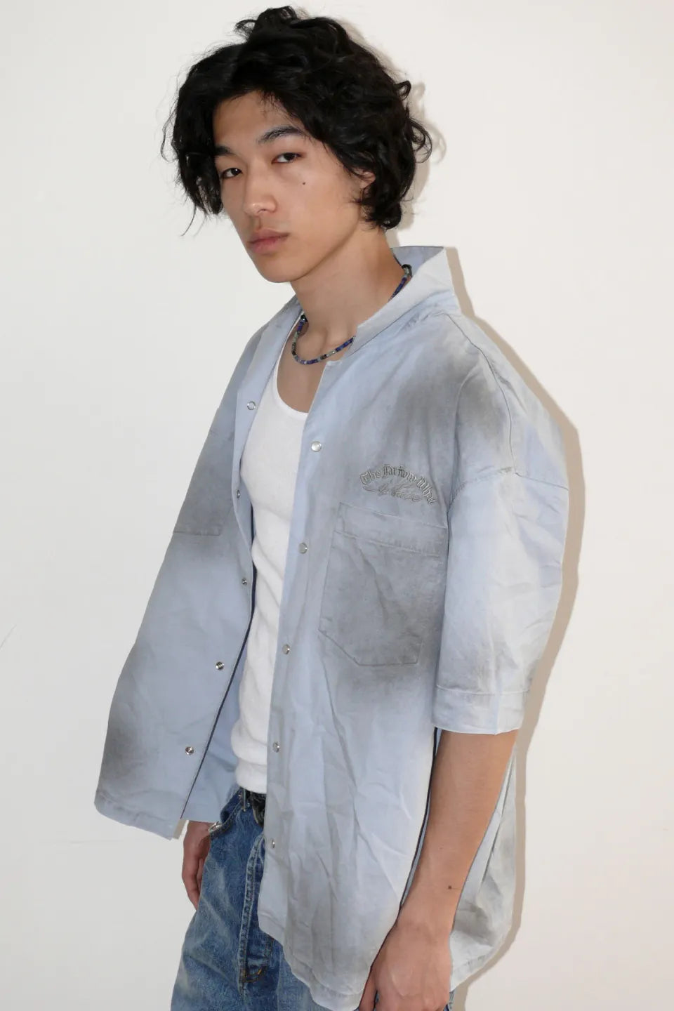 Far Open Collar Shirt