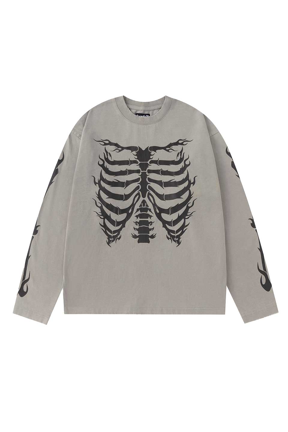 Fire Bones Long Sleeve Tee