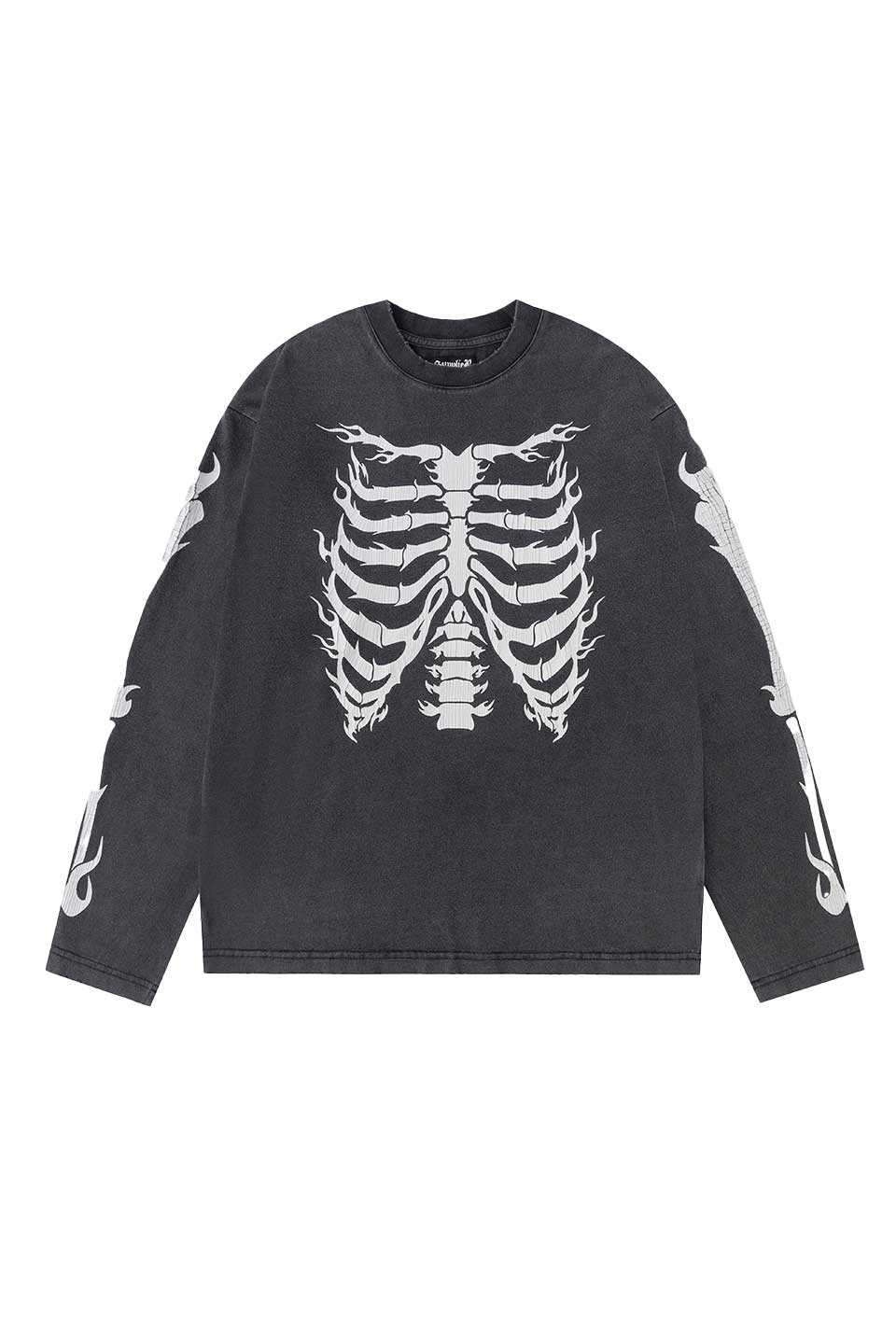 Fire Bones Long Sleeve Tee