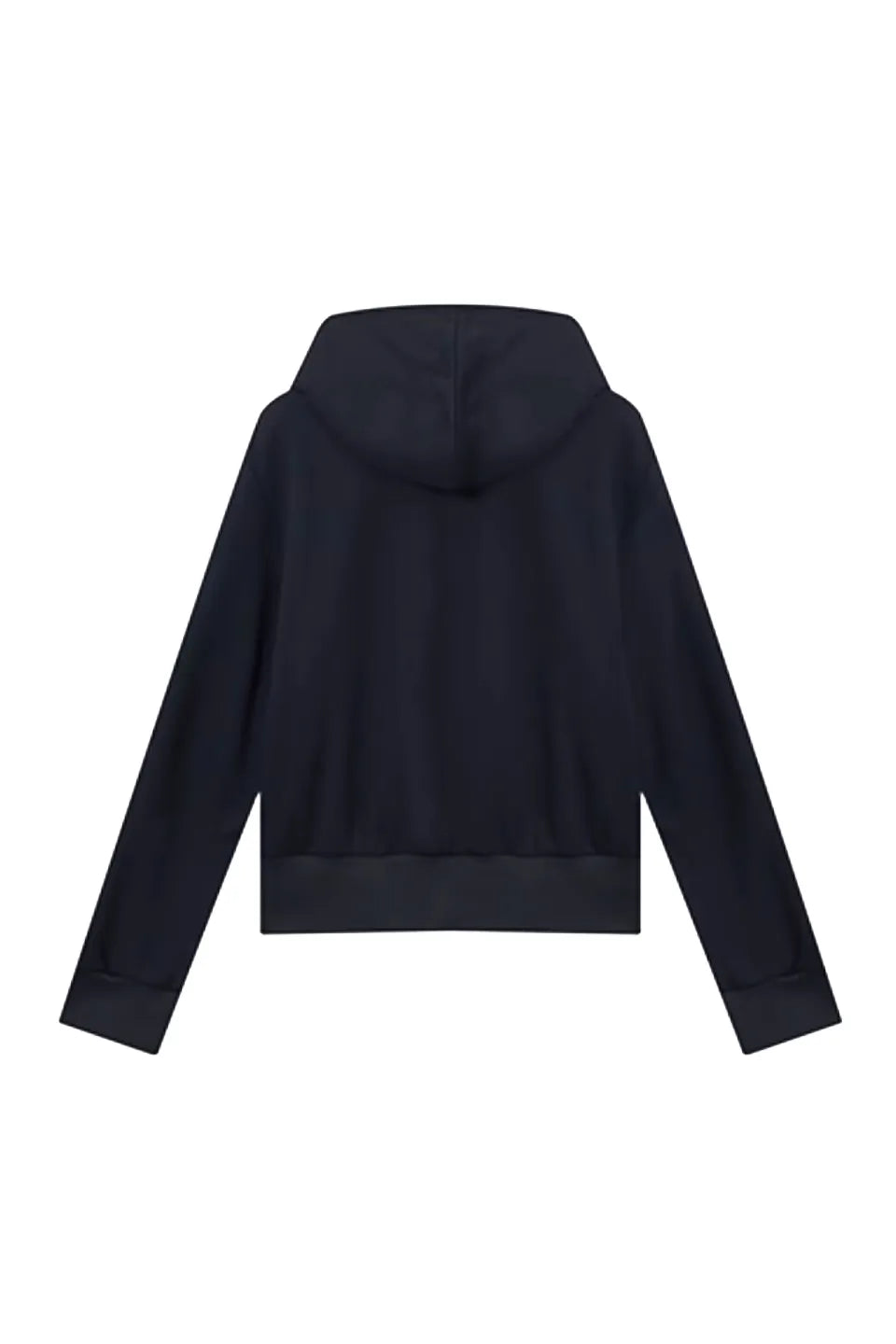 Fitted Hooded Cropped Hoodie