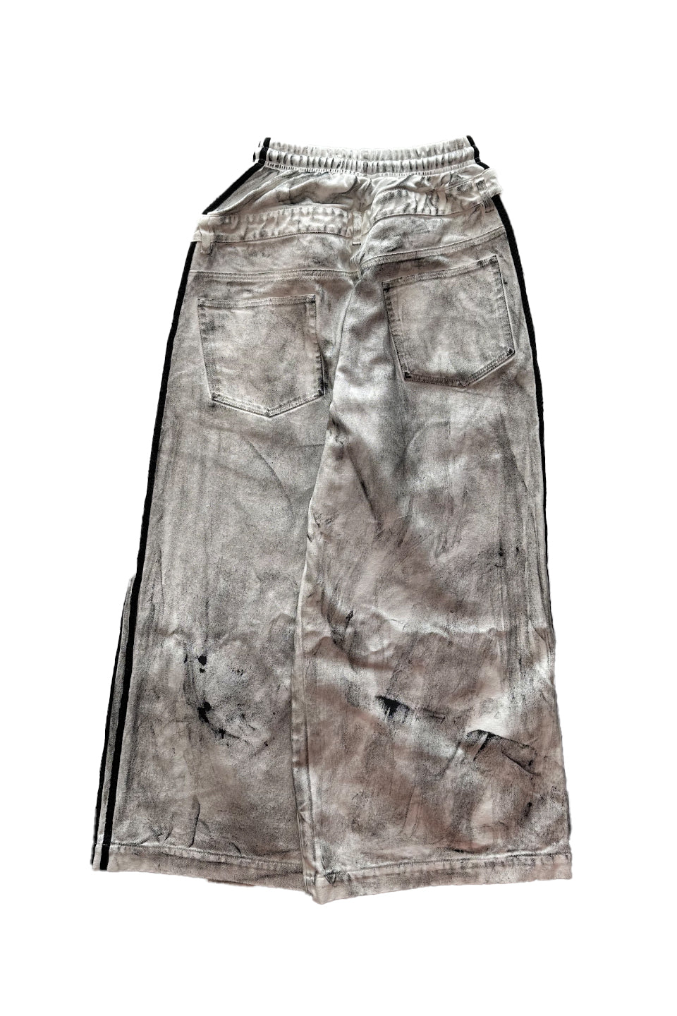 Football Punks White Canvas Pants
