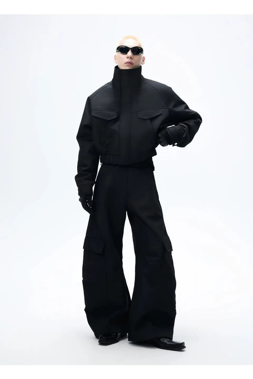 Fur Collar Power Jacket