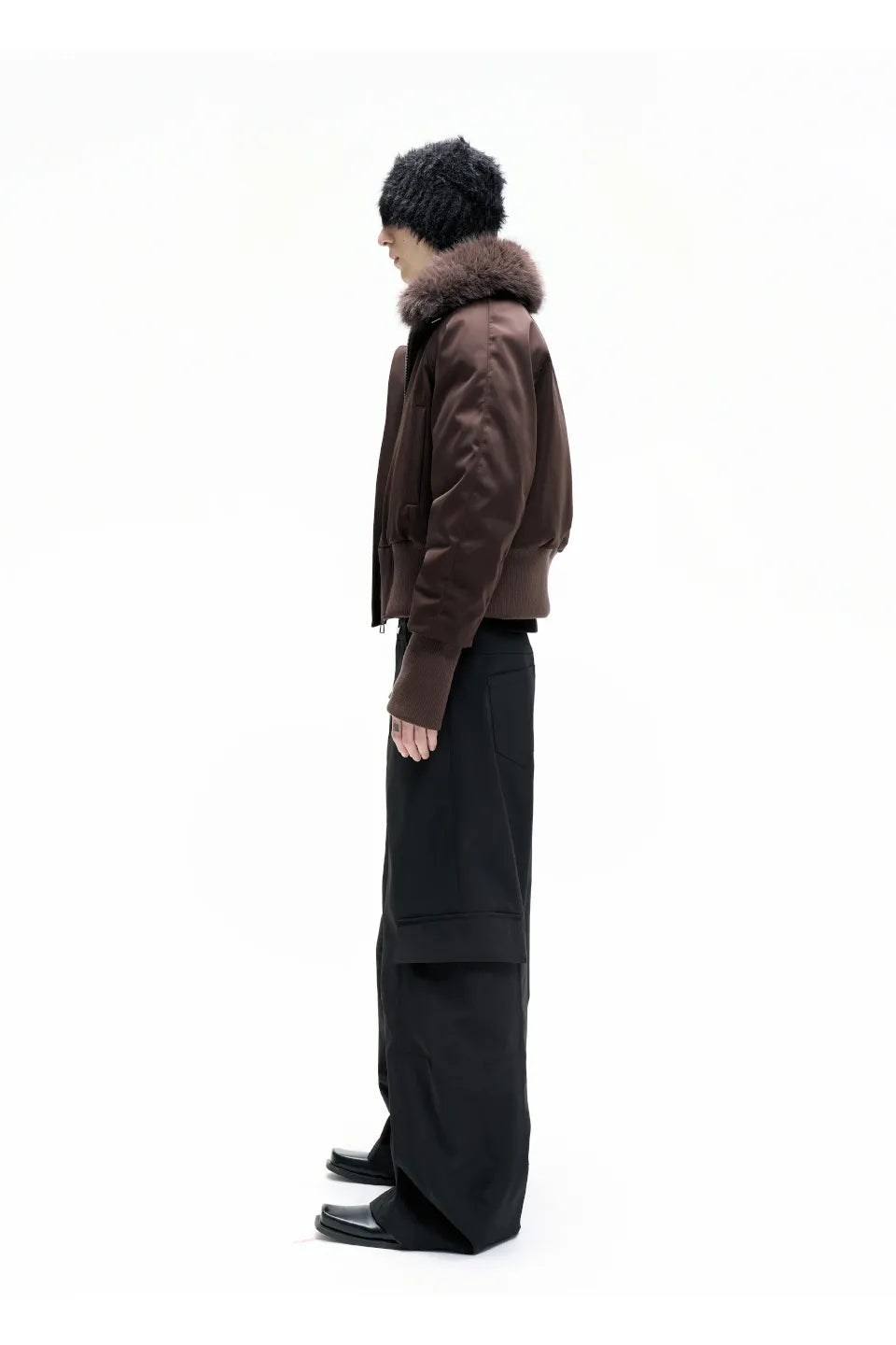 Fur Hooded Parka Jacket