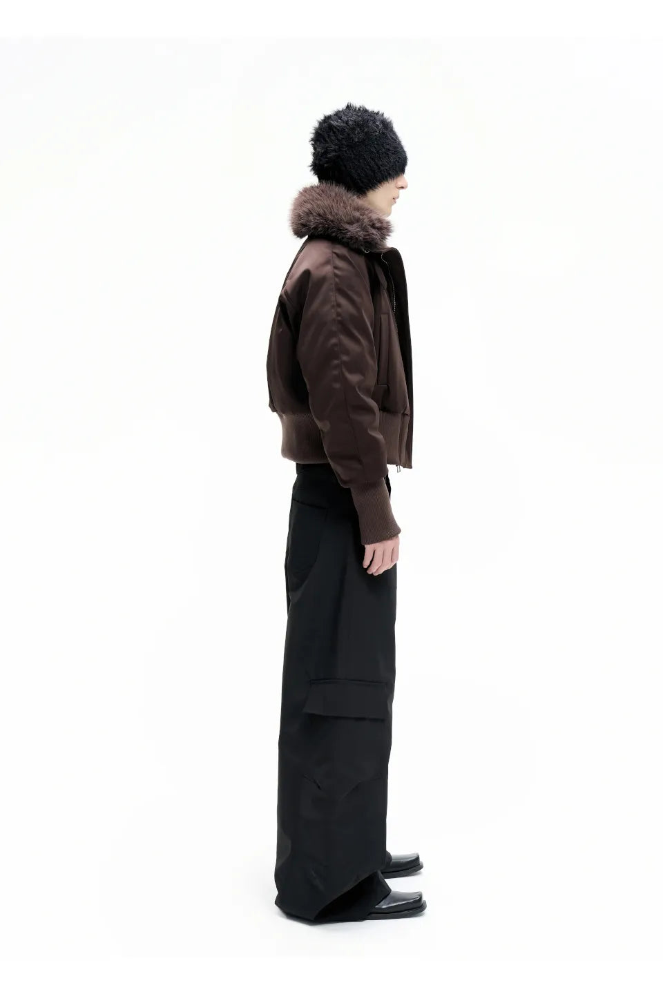 Fur Hooded Parka Jacket