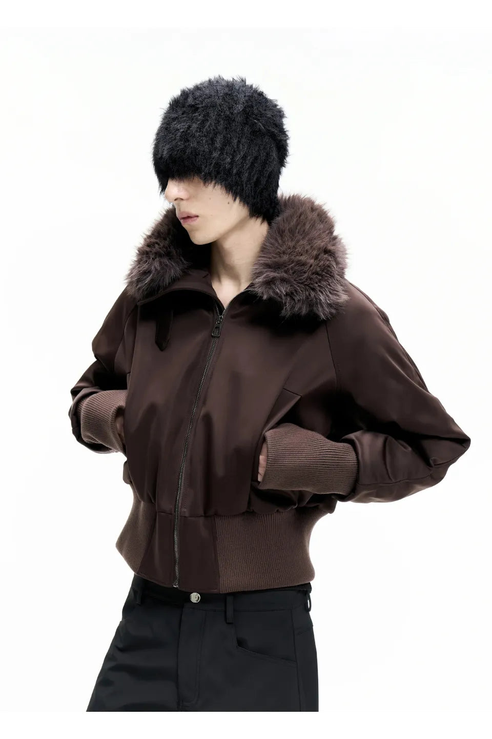 Fur Hooded Parka Jacket